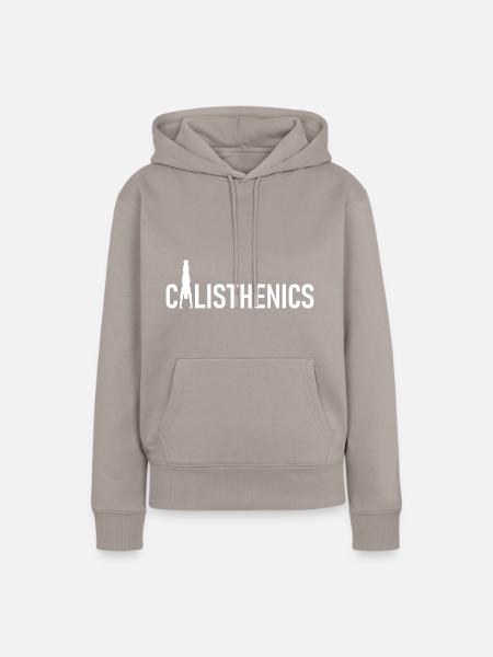 Handstand - Frauen Premium Bio Hoodie - Taupe