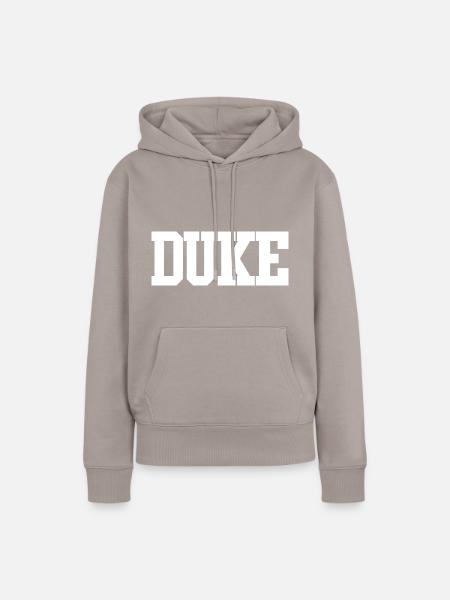 DUKE Sweatshirt - Frauen Premium Bio Hoodie - Taupe