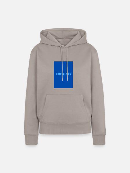 You vs. You - Frauen Premium Bio Hoodie - Taupe