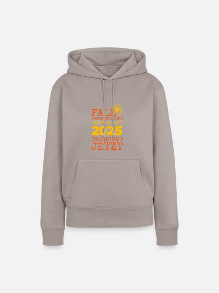 Fall 2025 - Frauen Premium Bio Hoodie - Taupe