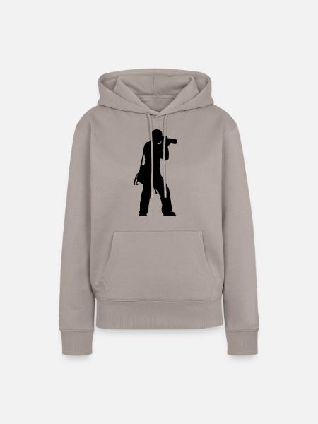 fotograf - Frauen Premium Bio Hoodie - Taupe