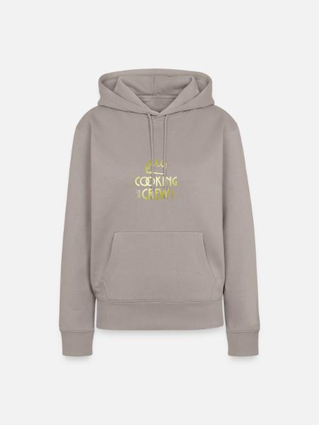 Cooking Crew - Frauen Premium Bio Hoodie - Taupe