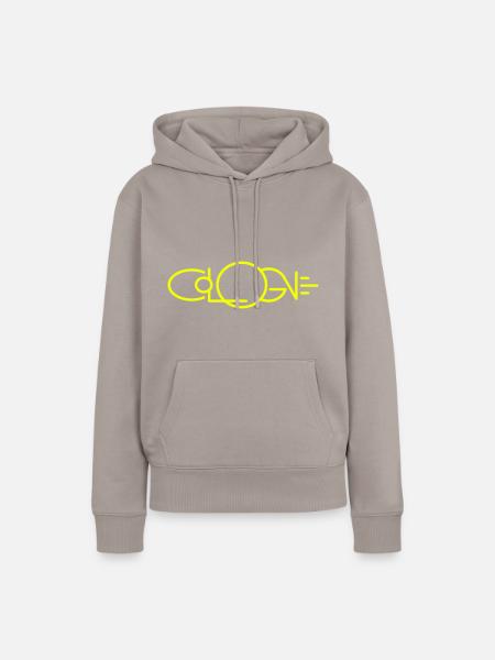Cologne - Frauen Premium Bio Hoodie - Taupe