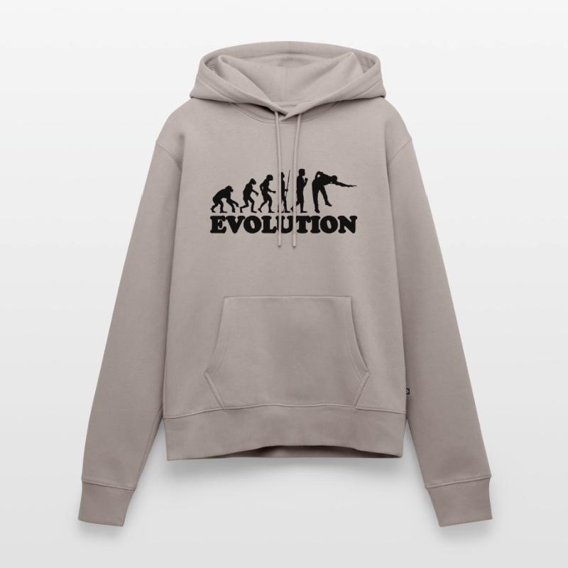 Idée Billard Billard Billard Evolution Evolution Sweat à capuche Premium bio Femme