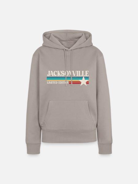 Jacksonville Florida - Frauen Premium Bio Hoodie - Taupe