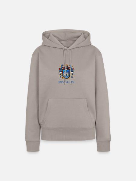 Kopenhagen - Frauen Premium Bio Hoodie - Taupe