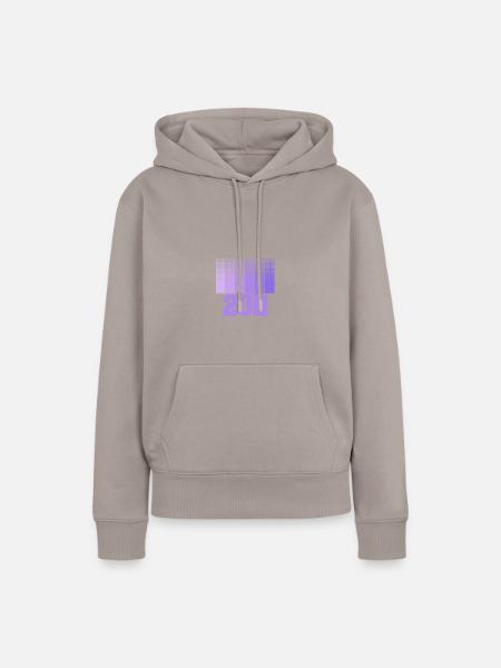 2011 - Frauen Premium Bio Hoodie - Taupe
