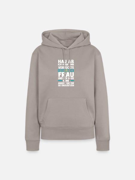 Kasachen Kasachstan - Frauen Premium Bio Hoodie - Taupe