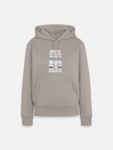 Griechen Griechenland - Frauen Premium Bio Hoodie - Taupe