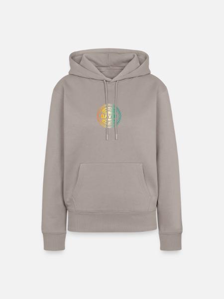 David - Frauen Premium Bio Hoodie - Taupe