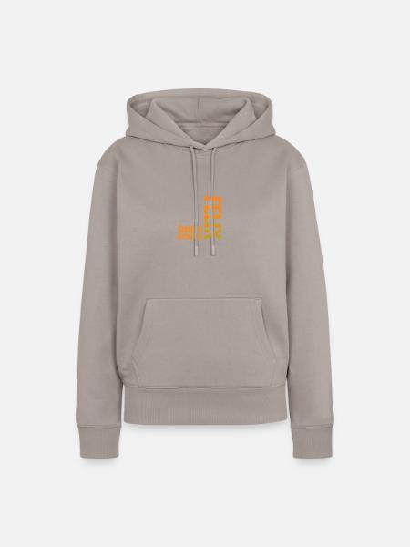 Felix - Frauen Premium Bio Hoodie - Taupe