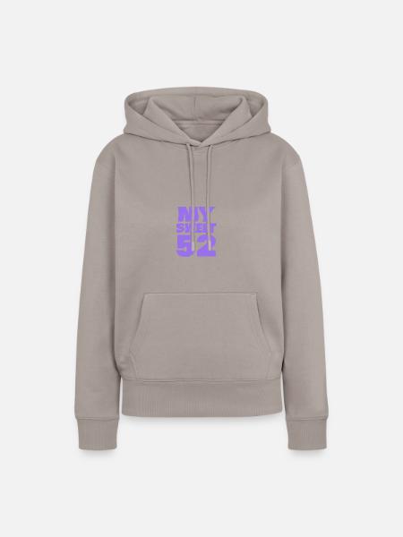 Alter 52 - Frauen Premium Bio Hoodie - Taupe