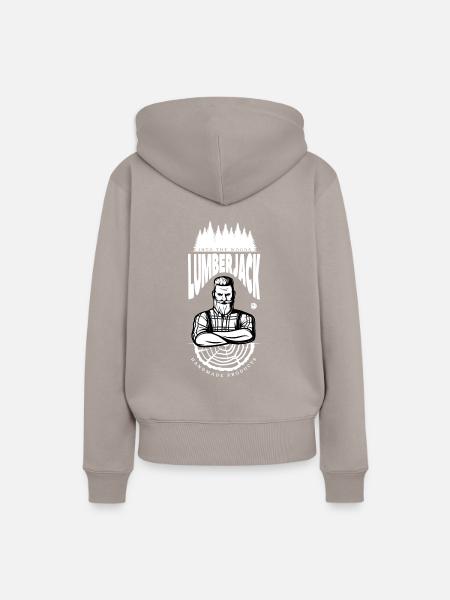 Lumberjack 2019 - Frauen Premium Bio Hoodie - Taupe