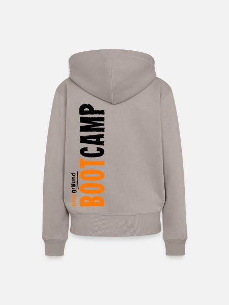 Playground Bootcamp - Frauen Premium Bio Hoodie - Taupe