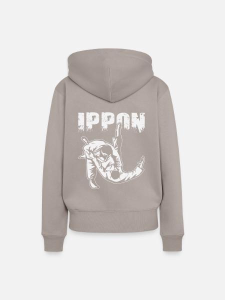 Judoka Judo - Frauen Premium Bio Hoodie - Taupe