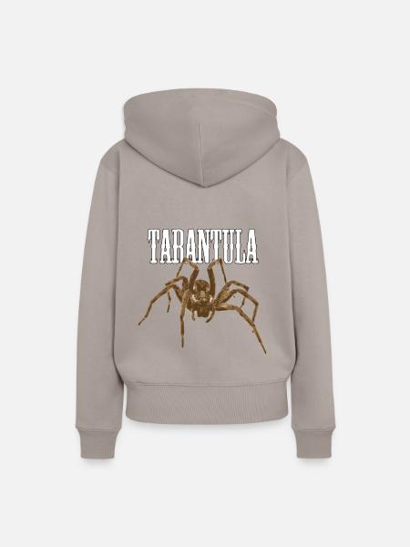 Tarantel - Frauen Premium Bio Hoodie - Taupe