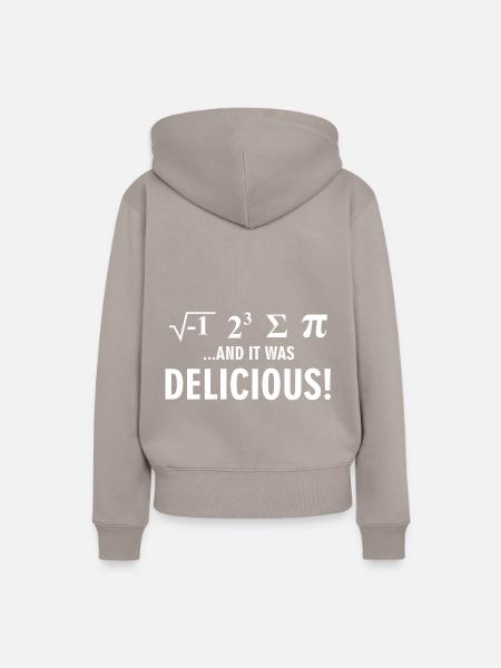 Mathematik - Frauen Premium Bio Hoodie - Taupe