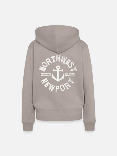 Marke Northwest Newport - Frauen Premium Bio Hoodie - Taupe