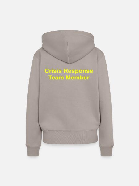 Crisis Response Team Member - Frauen Premium Bio Hoodie - Taupe