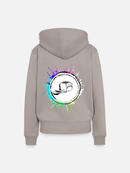 Brot Backen Bäcker - Frauen Premium Bio Hoodie - Taupe