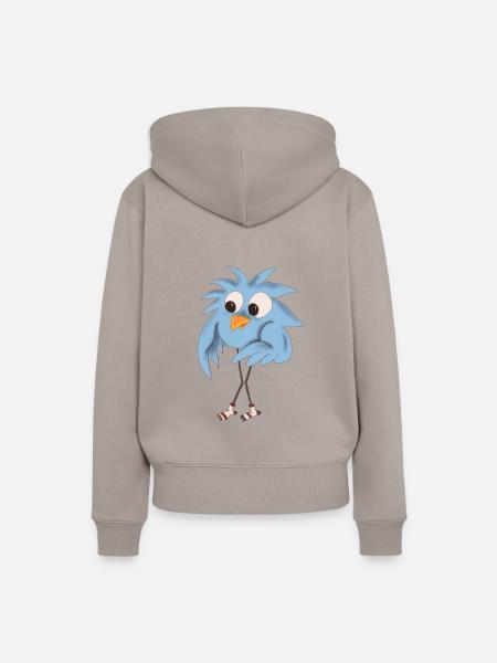 Gerdi geht - Frauen Premium Bio Hoodie - Taupe