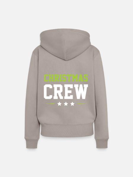 Christmas Crew - Frauen Premium Bio Hoodie - Taupe