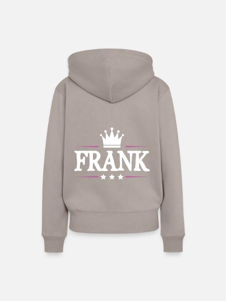 Frank - Frauen Premium Bio Hoodie - Taupe