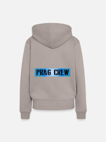 Prag Crew - Frauen Premium Bio Hoodie - Taupe