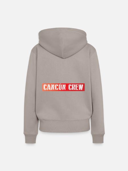 Cancun Crew - Frauen Premium Bio Hoodie - Taupe