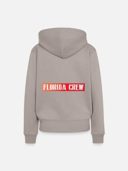 Florida Crew - Frauen Premium Bio Hoodie - Taupe
