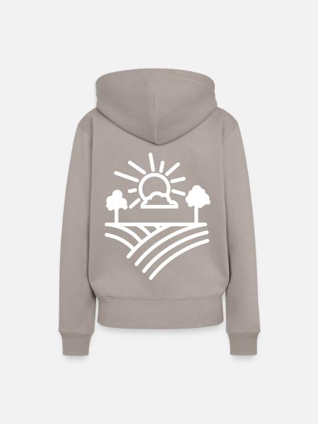 Farm Landwirt - Frauen Premium Bio Hoodie - Taupe