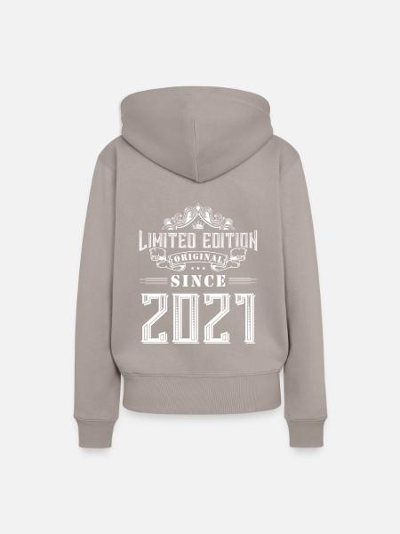 2021 limited edition - Frauen Premium Bio Hoodie - Taupe