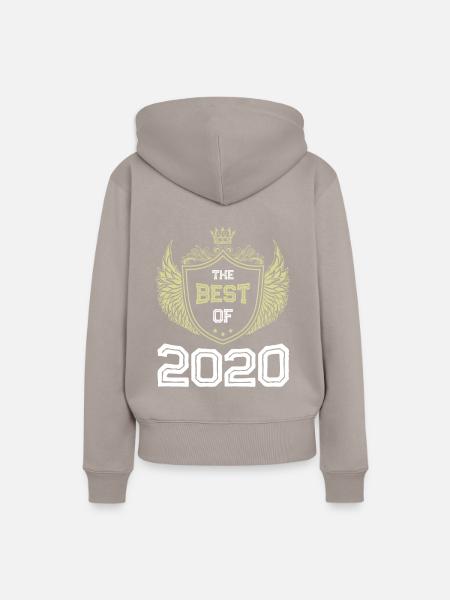 2020 best of - Frauen Premium Bio Hoodie - Taupe