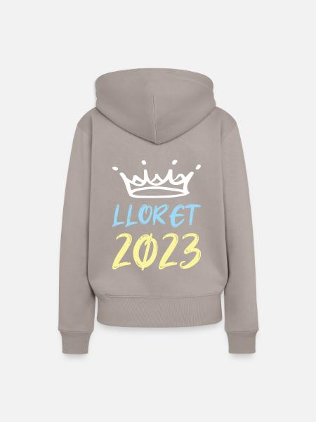 Lloret De Mar 2023 - Frauen Premium Bio Hoodie - Taupe