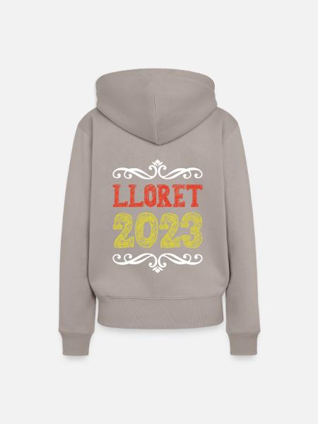 Lloret De Mar 2023 - Frauen Premium Bio Hoodie - Taupe