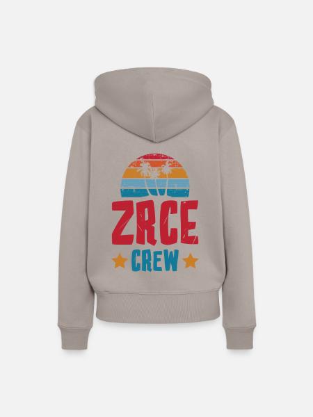 Zrce Crew - Frauen Premium Bio Hoodie - Taupe