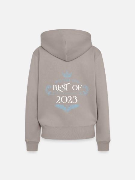 2023 best of - Frauen Premium Bio Hoodie - Taupe