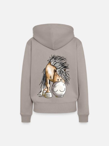 Niedlicher Norweger - Frauen Premium Bio Hoodie - Taupe