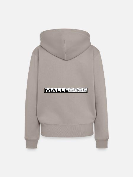 Malle 2025 - Frauen Premium Bio Hoodie - Taupe