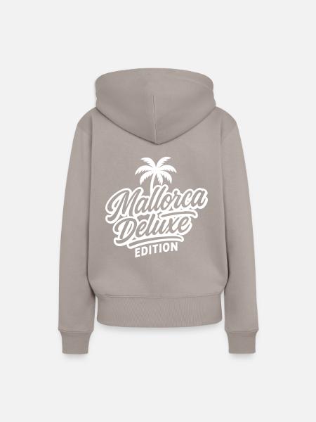 Mallorca Deluxe Edition - Frauen Premium Bio Hoodie - Taupe