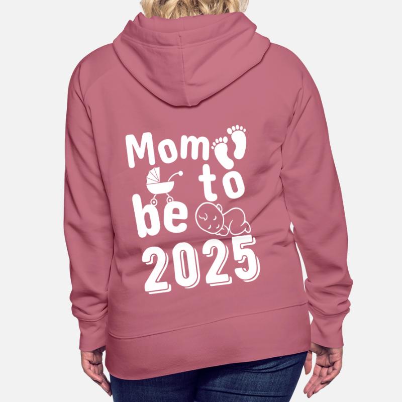 Mutter 2025 loading, Ich werde 2025 Mutter Frauen Premium Bio Hoodie
