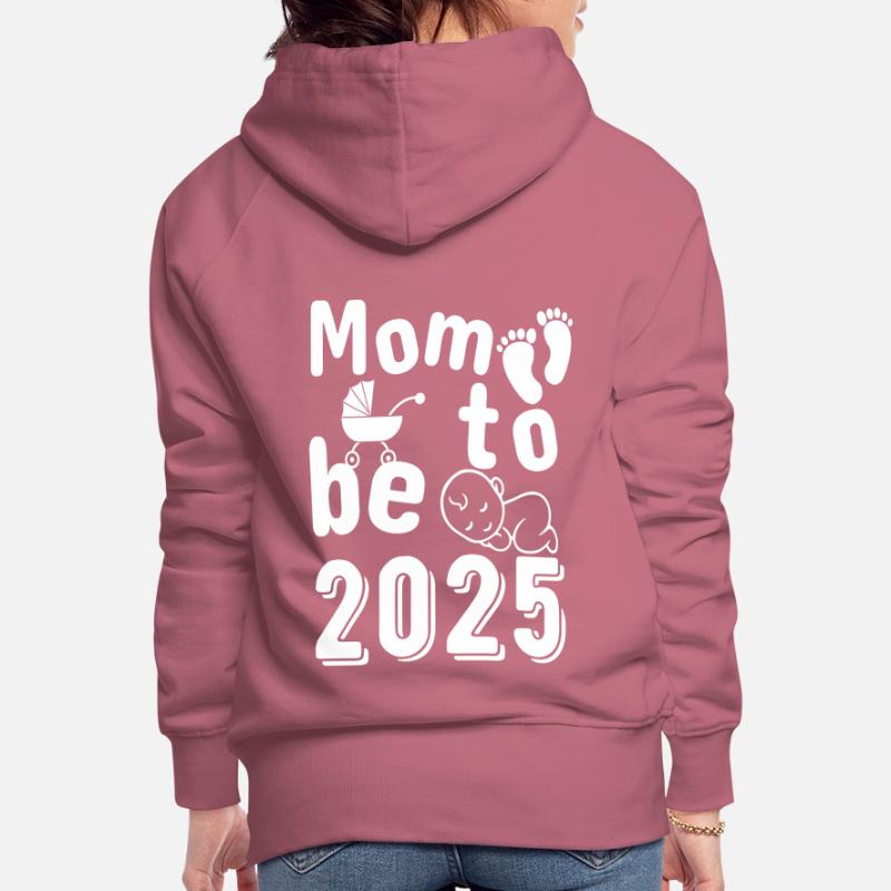 Mutter 2025 loading, Ich werde 2025 Mutter Frauen Premium Bio Hoodie
