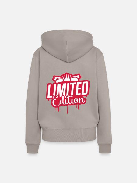 Limited Edition - Frauen Premium Bio Hoodie - Taupe