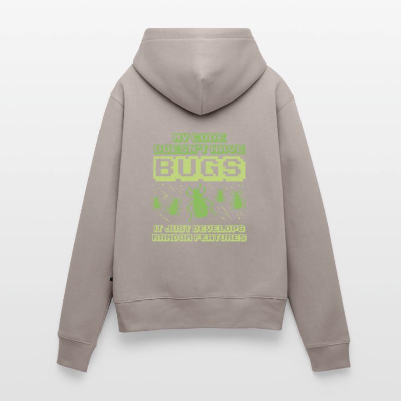 Code Bug Test Programmer Developer Gift Women’s Premium Organic Hoodie