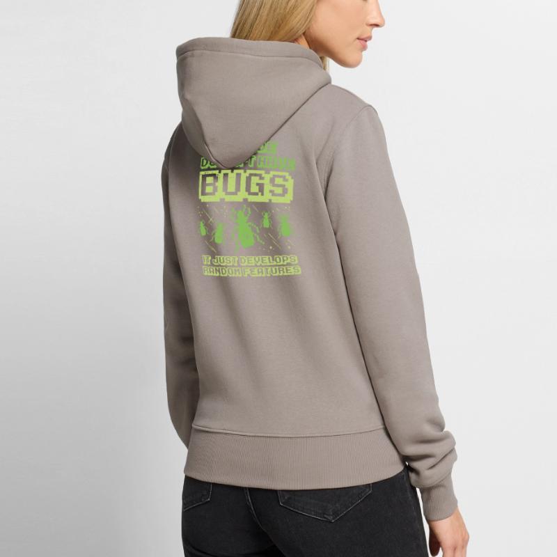 Code Bug Test Programmer Developer Gift Women’s Premium Organic Hoodie