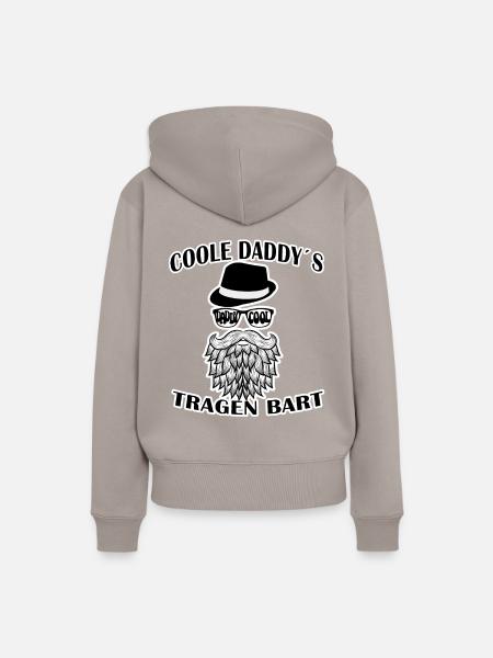 Daddy Cool - Frauen Premium Bio Hoodie - Taupe