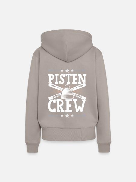 Pisten Crew - Frauen Premium Bio Hoodie - Taupe