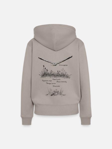 Wiesenweihe - Frauen Premium Bio Hoodie - Taupe
