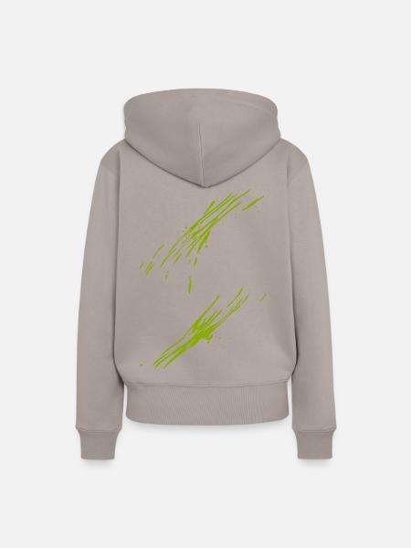Trend abstrakt - Frauen Premium Bio Hoodie - Taupe