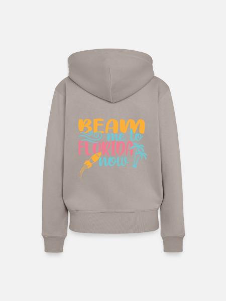 Florida - Frauen Premium Bio Hoodie - Taupe